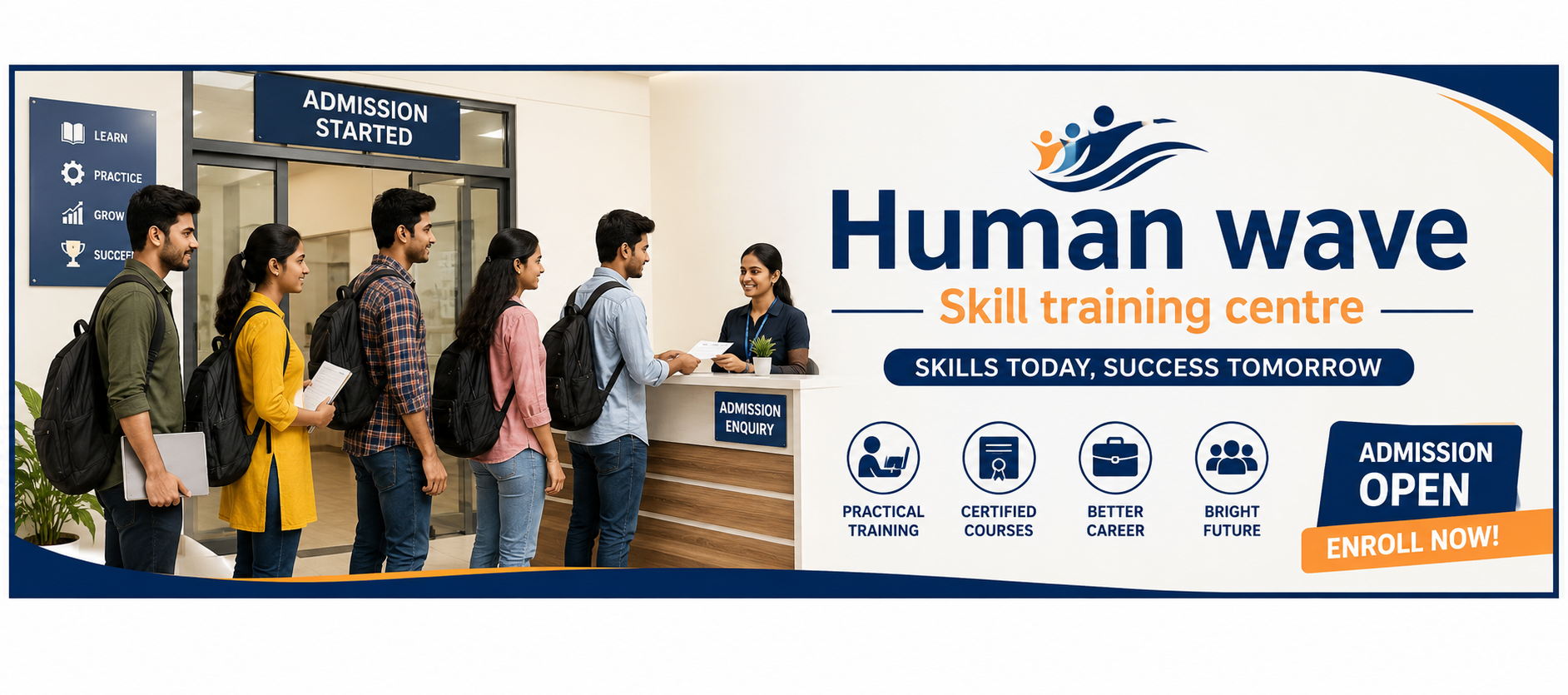 why Human wave skill training centre