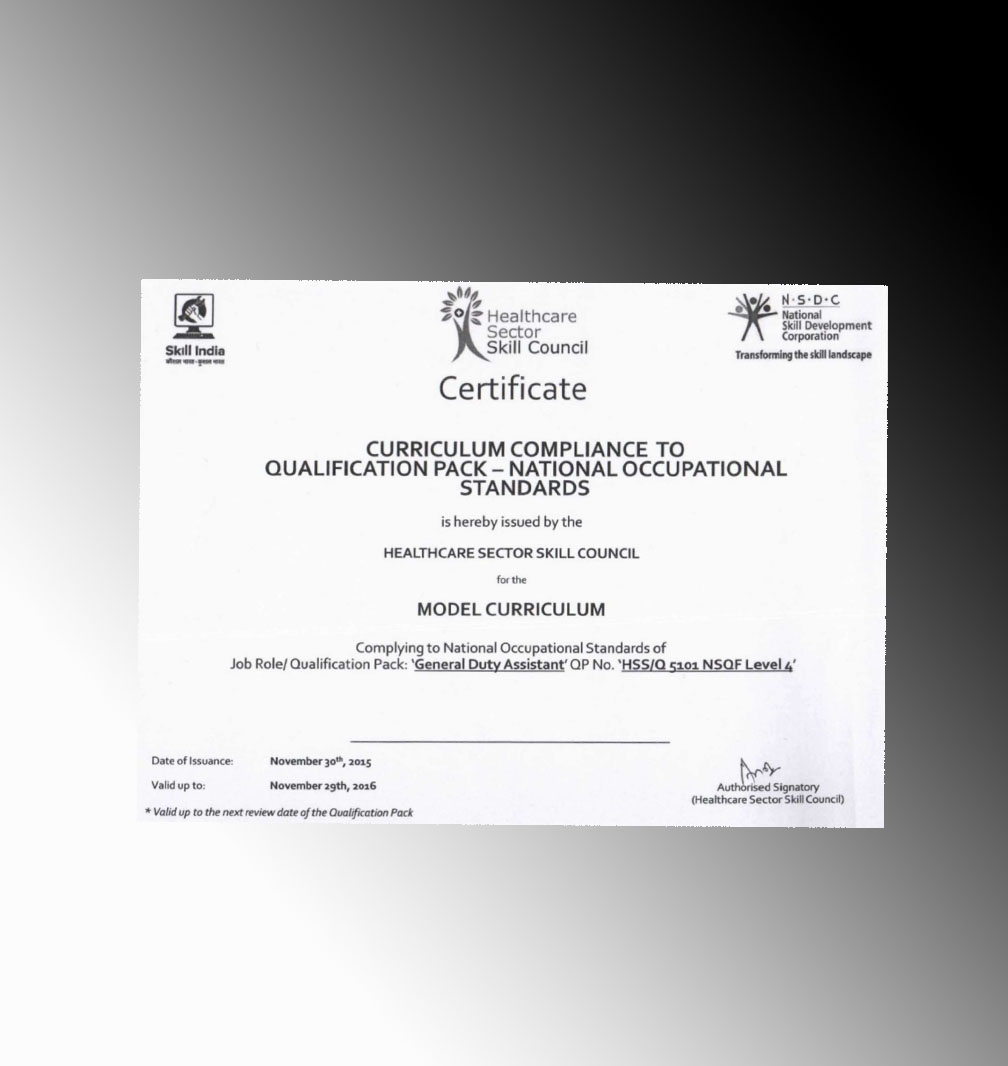 General Duty Assistant (Nursing)